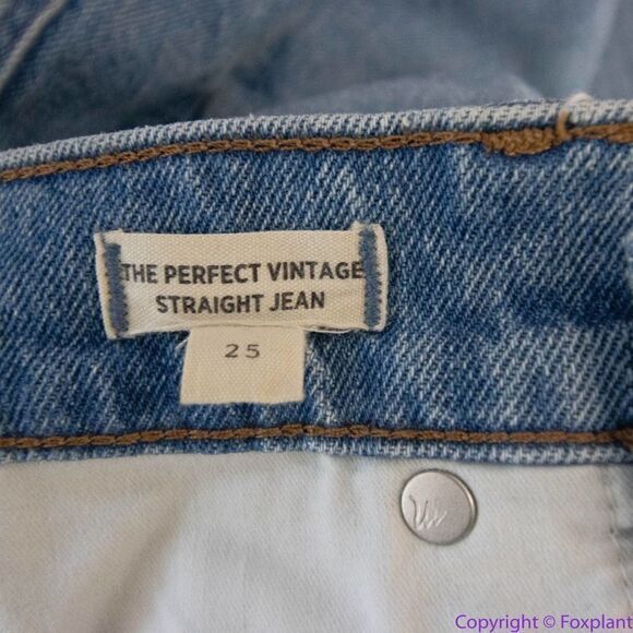 NEW Madewell Perfect Vintage Straight Jean in Hoye Wash, 24, NC331 - Picture 9 of 16